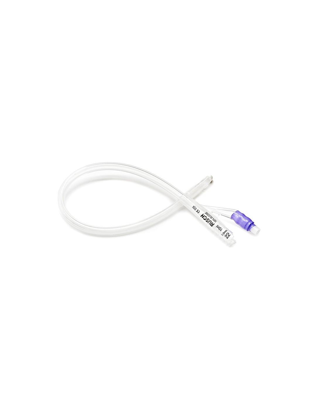 Sonda Foley 2 vias silicon